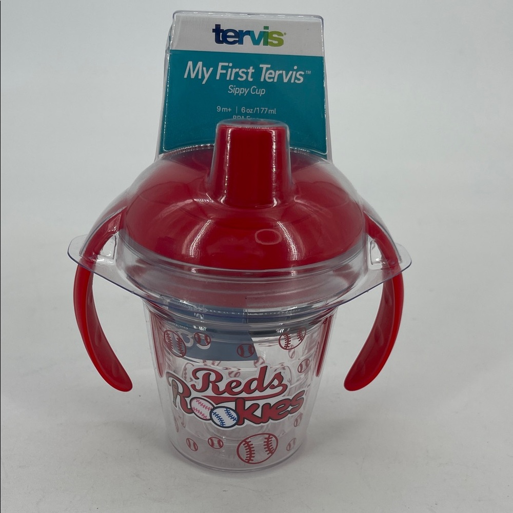 tervis Cincinnati Reds MLB My First Tervis Sippy Cup 6 Oz